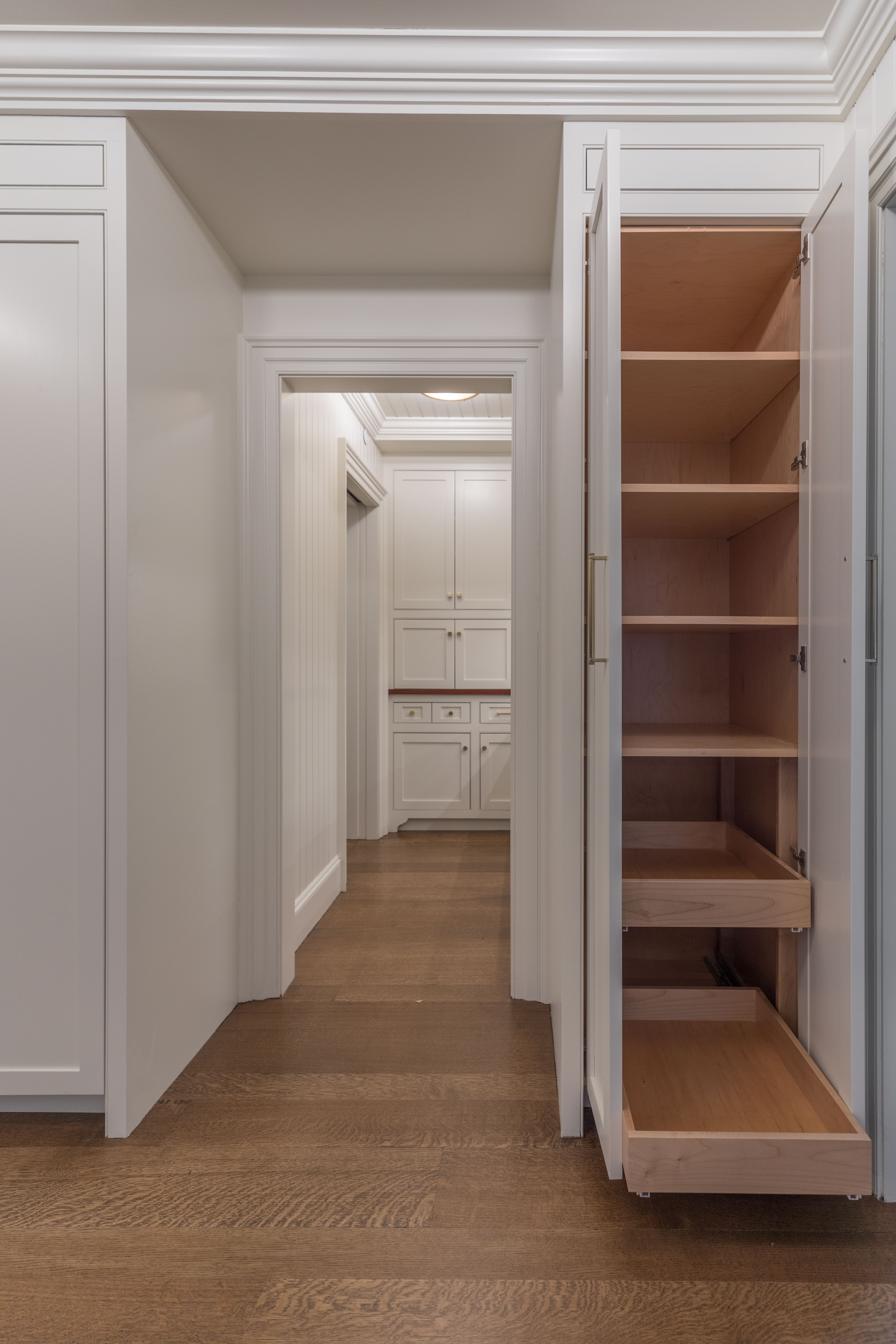 Four Seasons pantry pull out shelves