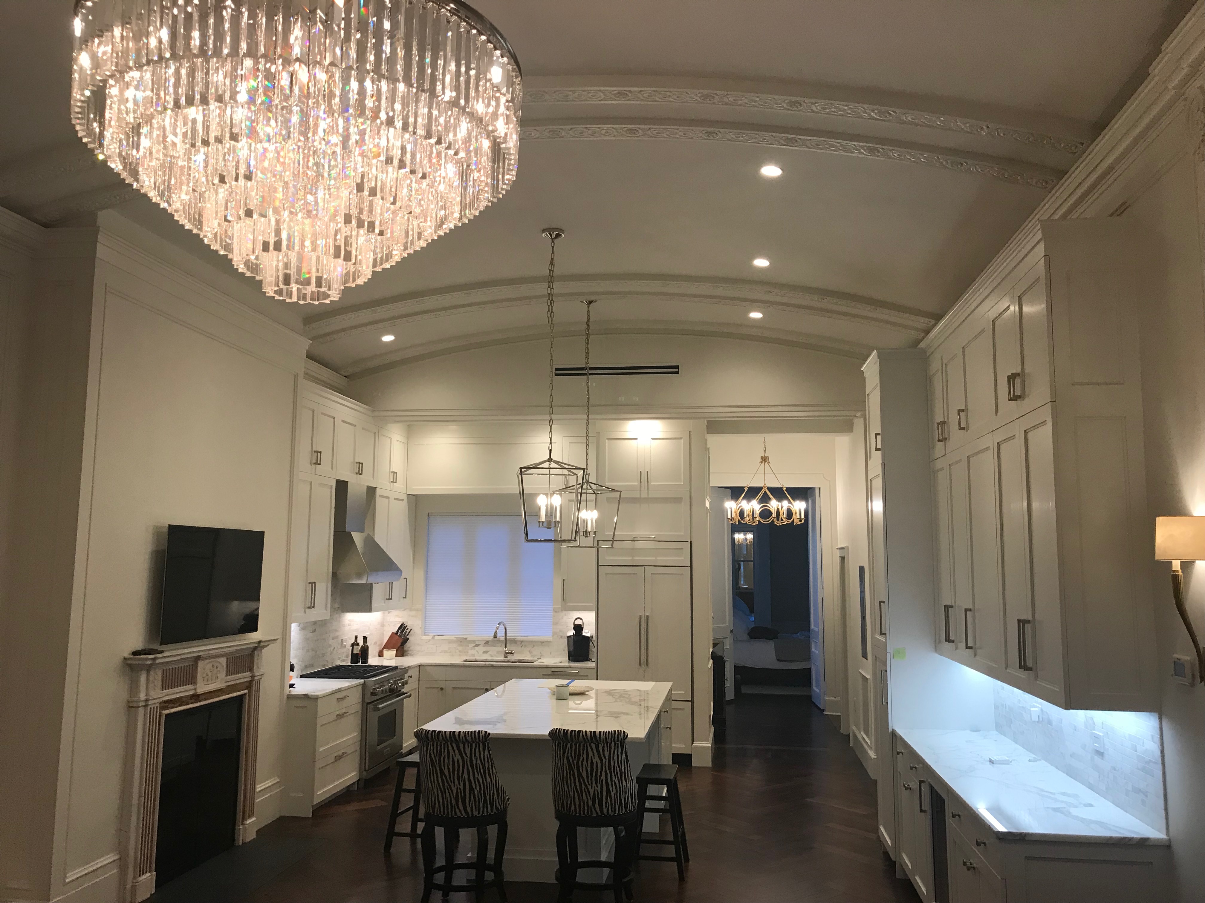 23 Commonwealth kitchen chandelier