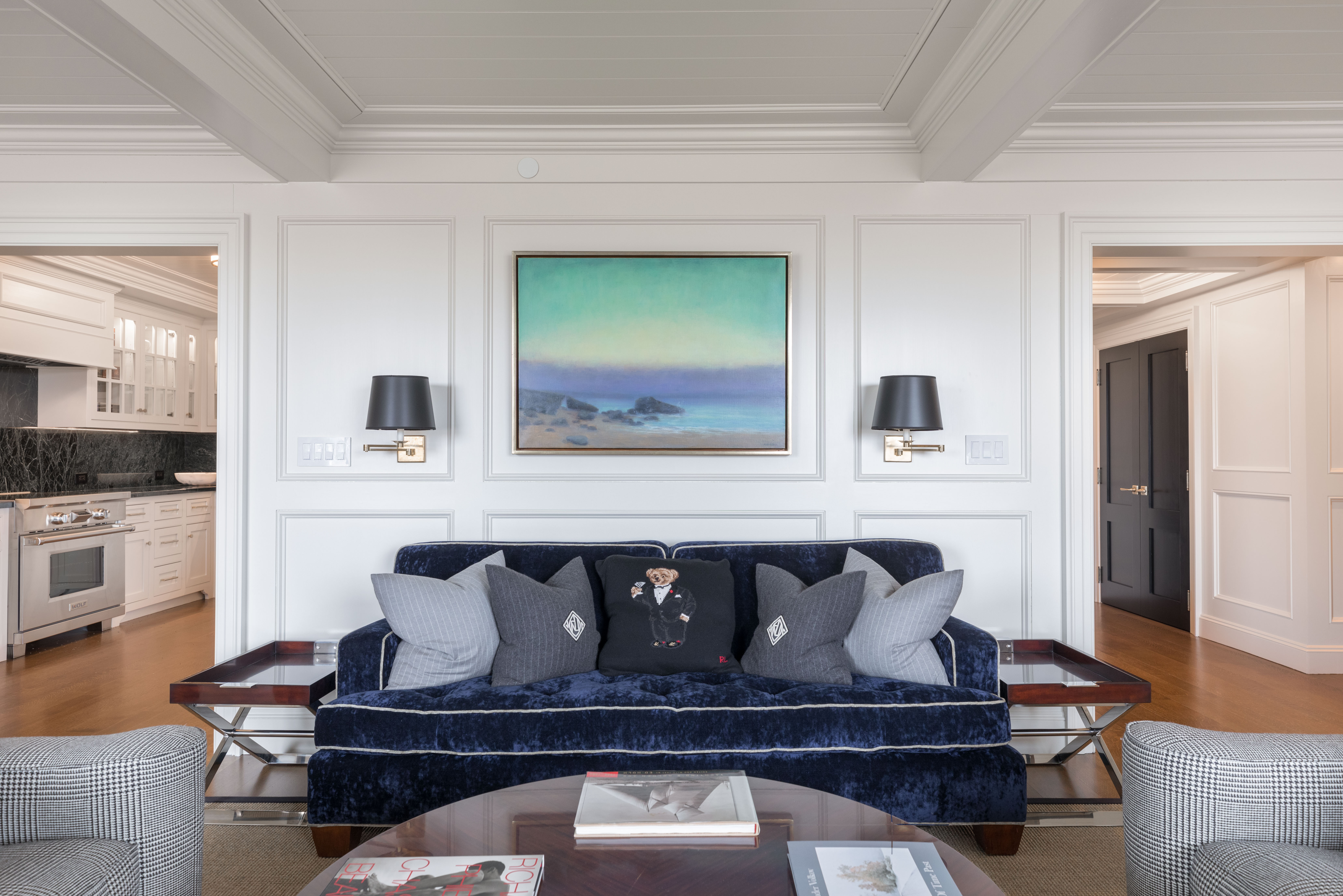 Four Seasons sitting room kitchen view
